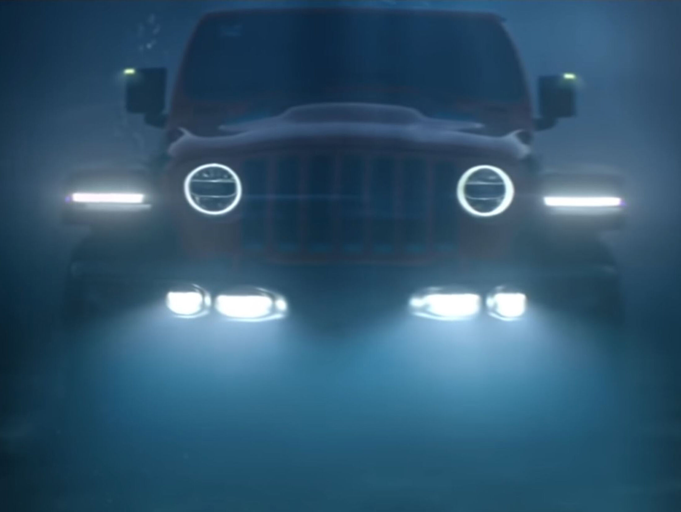 Jeep Wrangler soll tauchen können: Unterwasser-Fahrzeug für 2030
