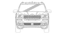 Jeep Yuntu Grand Commander Patentzeichnung