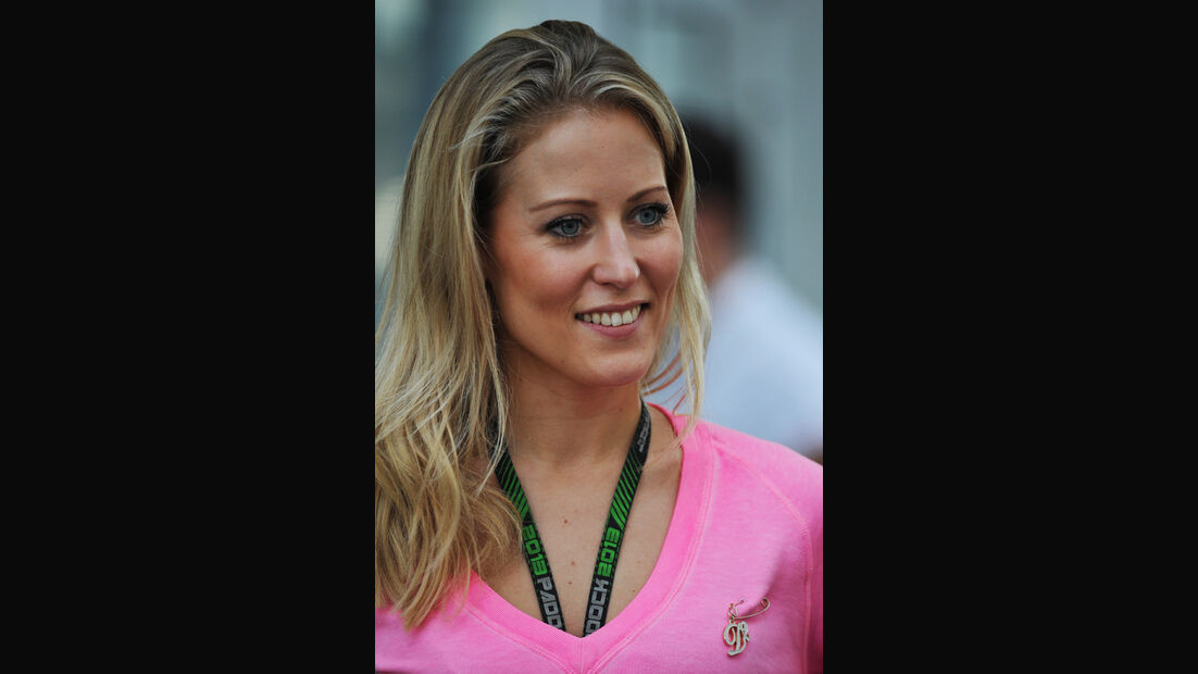 Jennifer Becks (Freundin von Adrian Sutil) - Formel 1 - GP USA - 15. November 2013