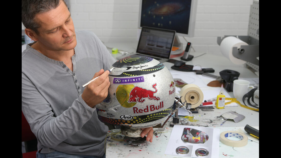 Jens Munser - Helmdesigner Vettel