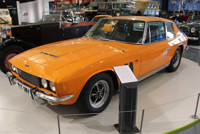 Jensen FF Series II im British Motor Museum