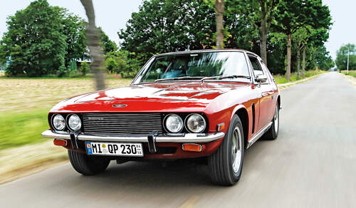 Jensen Interceptor, Frontansicht