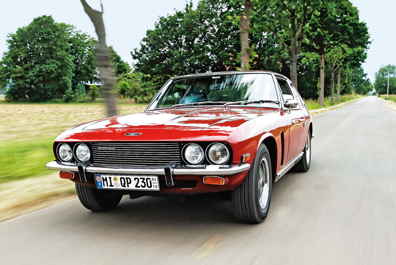 Jensen Interceptor, Frontansicht