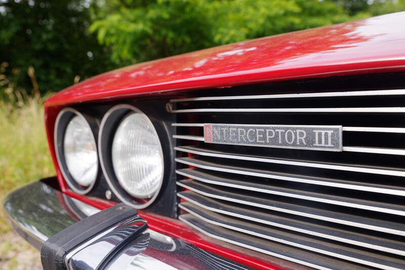 Jensen Interceptor, Kühlergrill