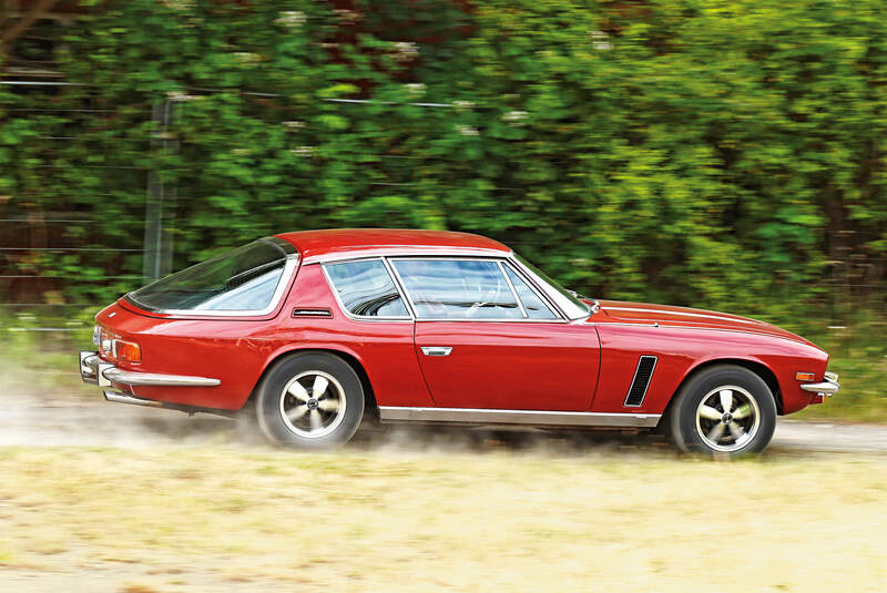 Jensen Interceptor, Seitenansicht