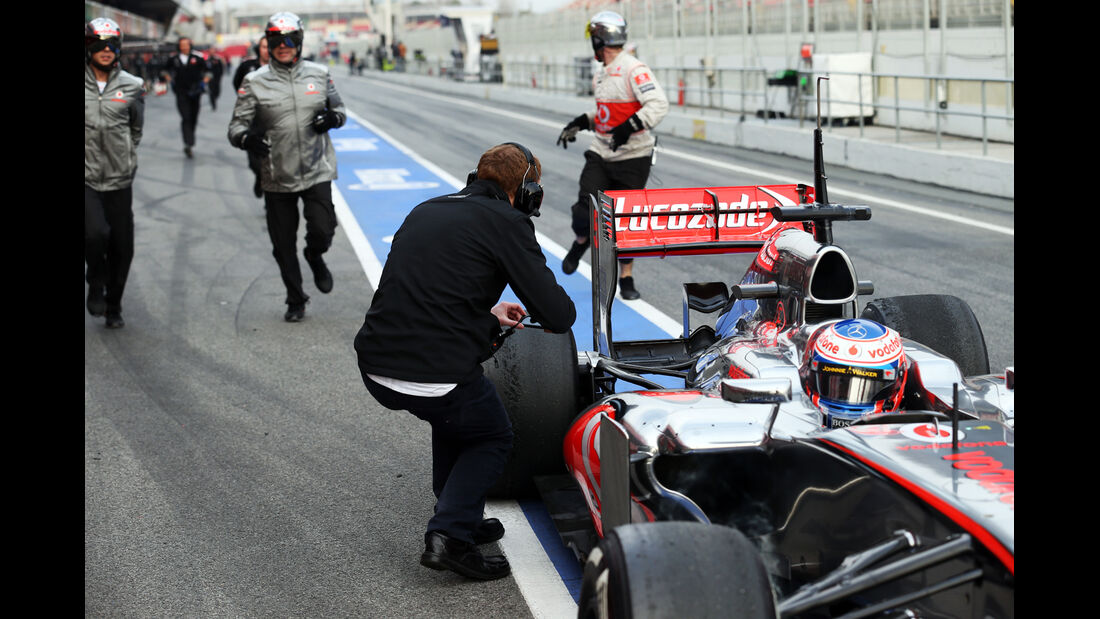 Jenson Button - Barcelona F1 Test 2013