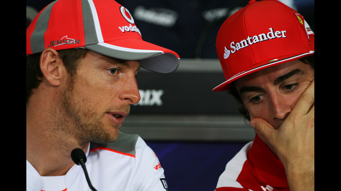 Jenson Button & Fernando Alonso - GP Malaysia - 22. März 2012