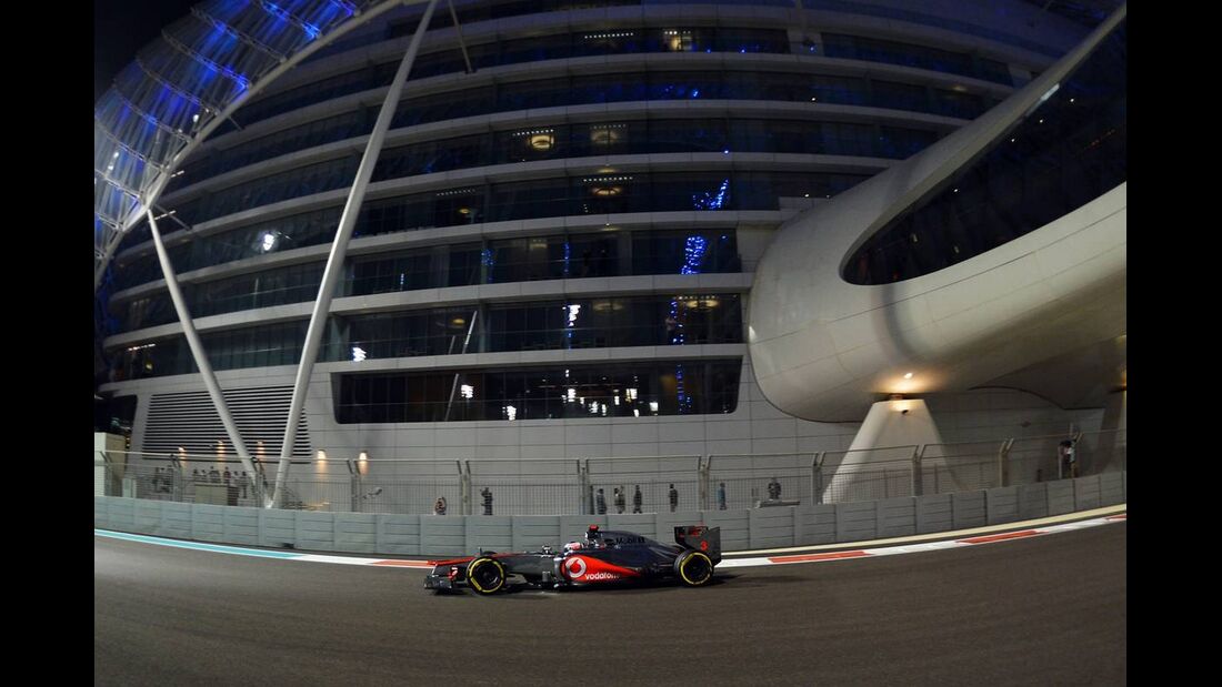 Jenson Button - Formel 1 - GP Abu Dhabi - 02. November 2012