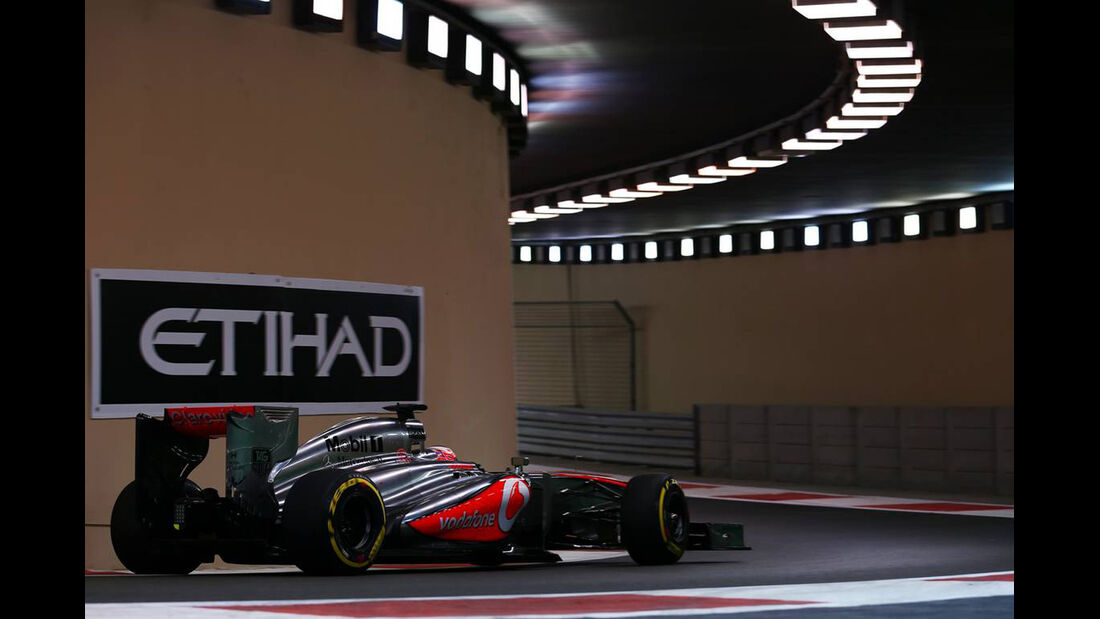 Jenson Button - Formel 1 - GP Abu Dhabi - 02. November 2013