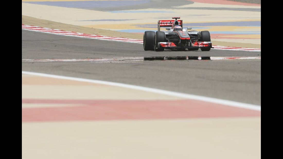 Jenson Button - Formel 1 - GP Bahrain - 20. April 2012