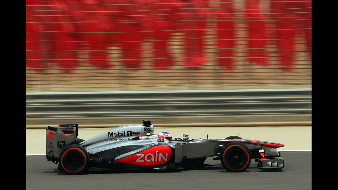 Jenson Button - Formel 1 - GP Bahrain - 20. April 2013