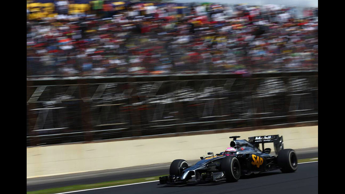 Jenson Button - Formel 1 - GP Brasilien - 9. November 2014