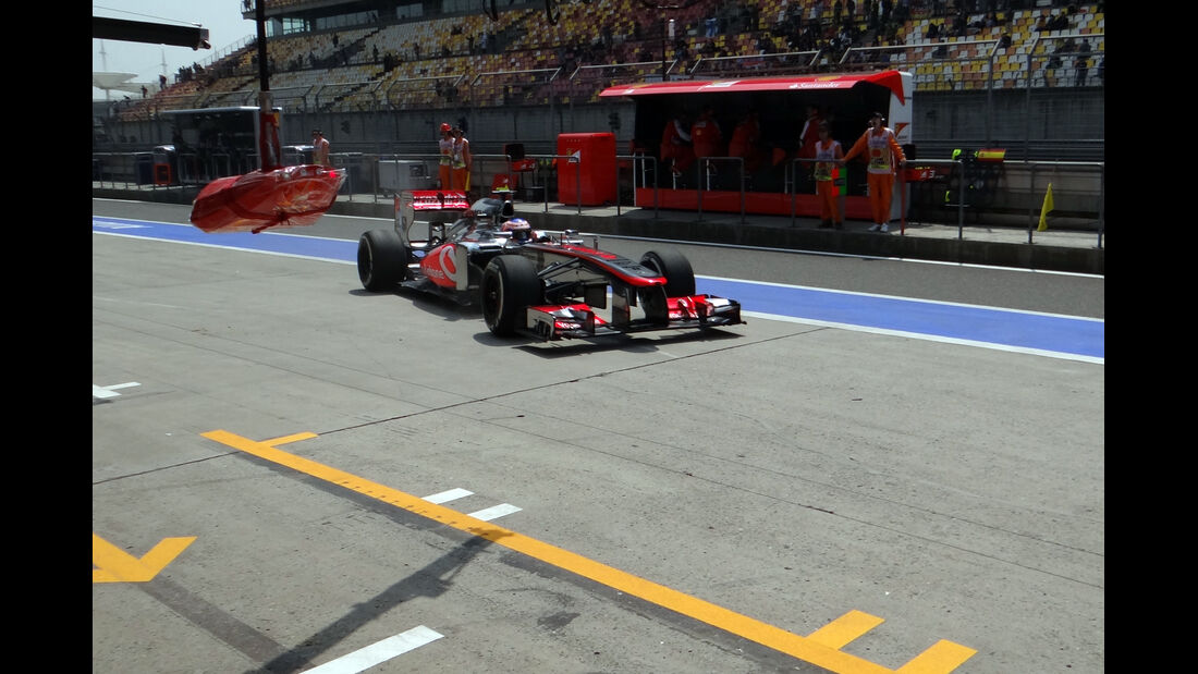 Jenson Button - Formel 1 - GP China - 12. April 2013