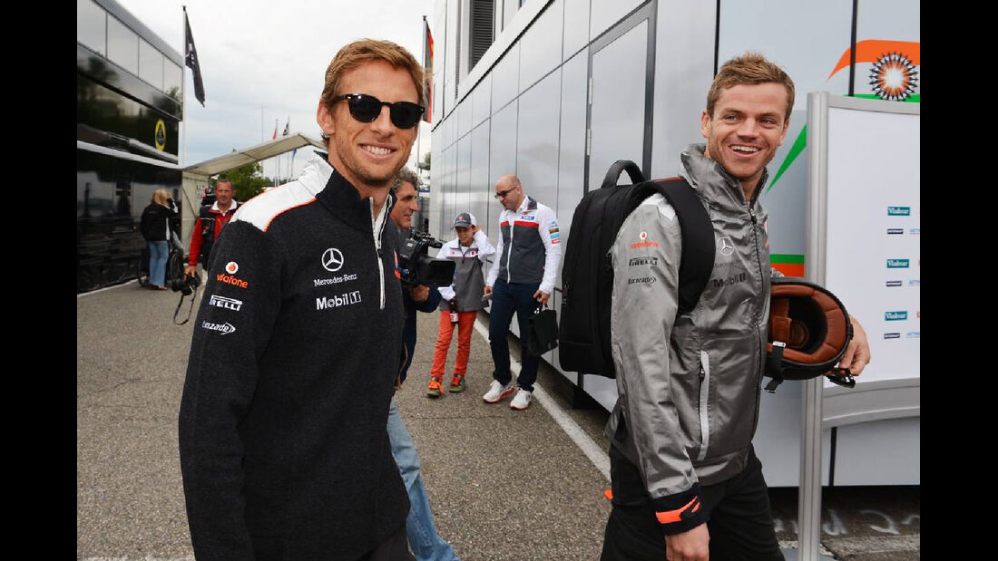 Jenson Button - Formel 1 - GP Deutschland - 19. Juli 2012