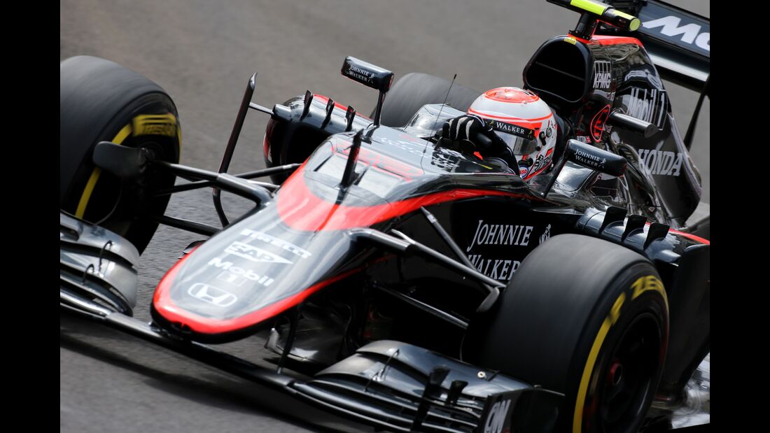 Jenson Button  - Formel 1 - GP Monaco - Donnerstag - 21. Mai 2015
