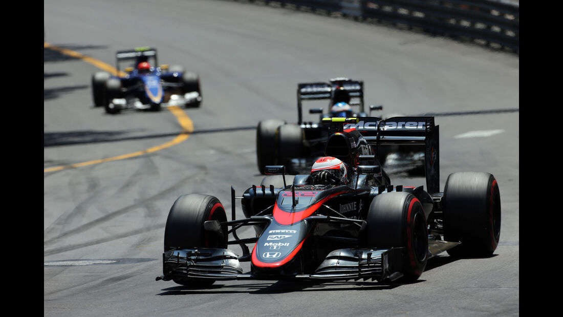 Jenson Button  - Formel 1 - GP Monaco - Sonntag - 24. Mai 2015