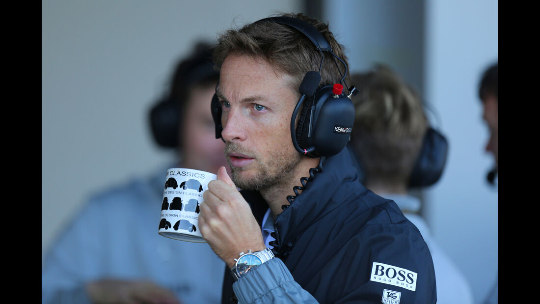 Jenson Button - Formel 1 - Jerez-Test 2014