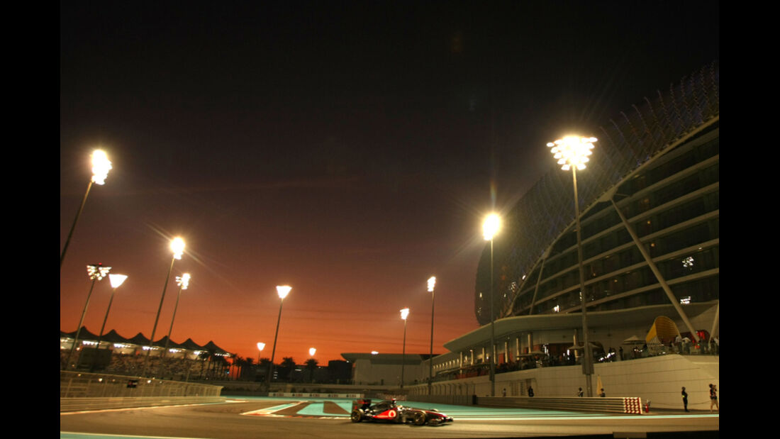 Jenson Button GP Abu Dhabi 2011