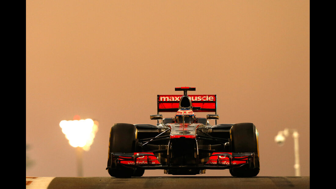 Jenson Button GP Abu Dhabi 2012