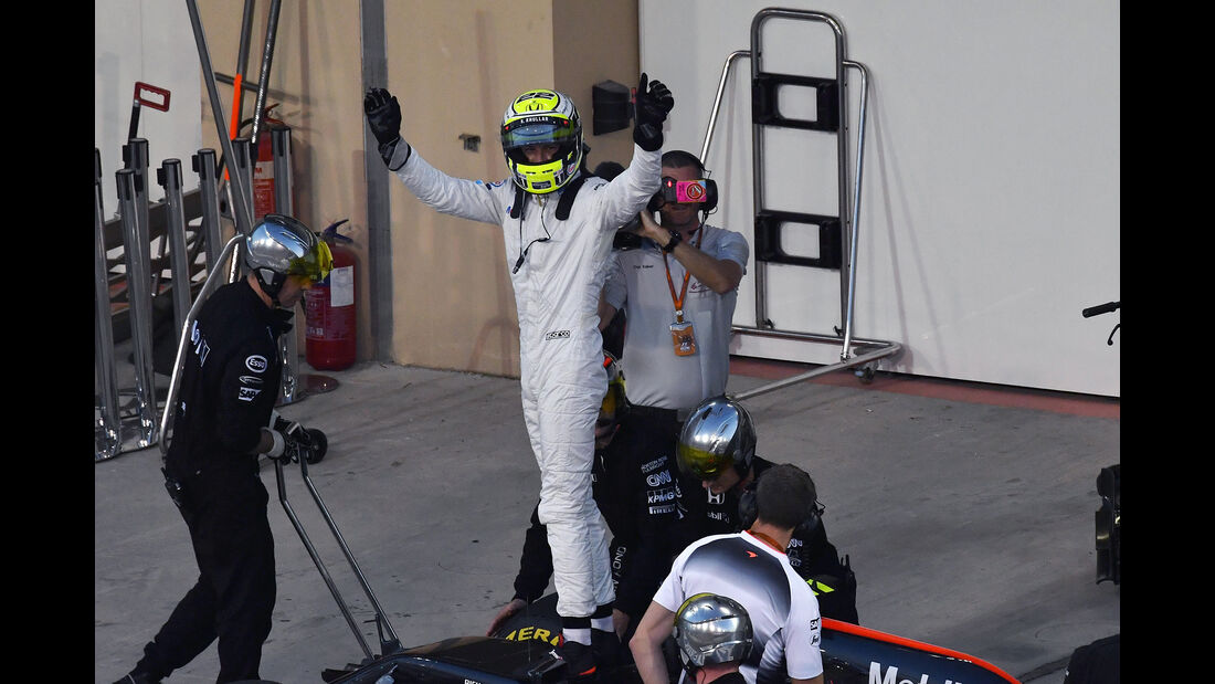 Jenson Button - GP Abu Dhabi 2016