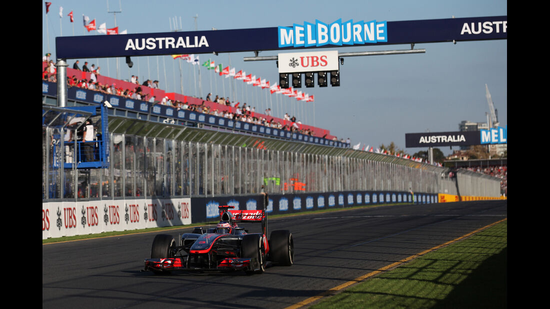 Jenson Button GP Australien 2012