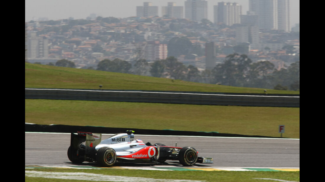 Jenson Button - GP Brasilien - 25. November 2011