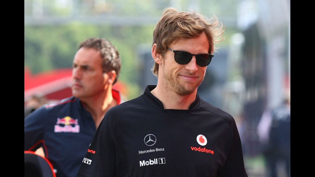 Jenson Button GP Spanien 2011