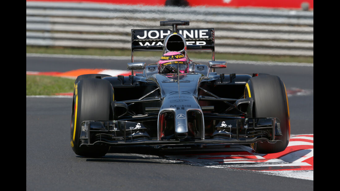 Jenson Button - GP Ungarn 2014