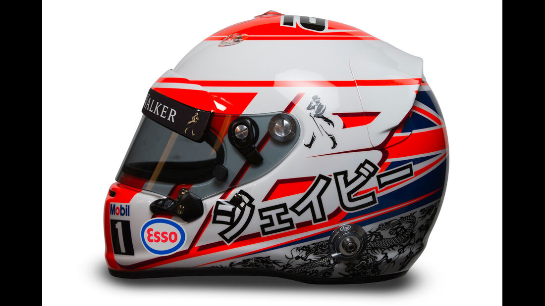 Jenson Button - Helm  - Formel 1 - 2015