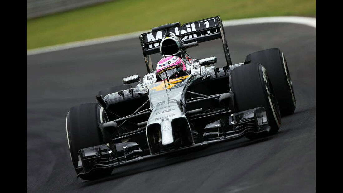 Jenson Button - Lewis Hamilton - Formel 1 - GP Brasilien - 8. November 2014