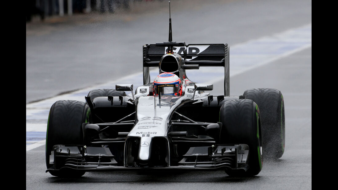 Jenson Button - McLaren - F1 Test Barcelona (1) - 13. Mai 2014