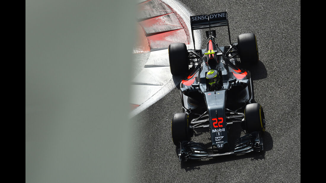 Jenson Button - McLaren - Formel 1 - GP Abu Dhabi - 25. November 2016