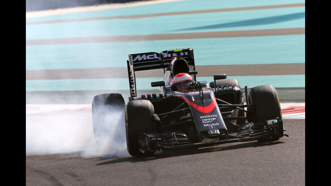 Jenson Button - McLaren - Formel 1 - GP Abu Dhabi - 27. November 2015