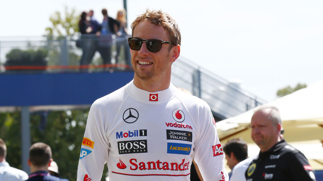 Jenson Button - McLaren - Formel 1 - GP Australien - 12. März 2013