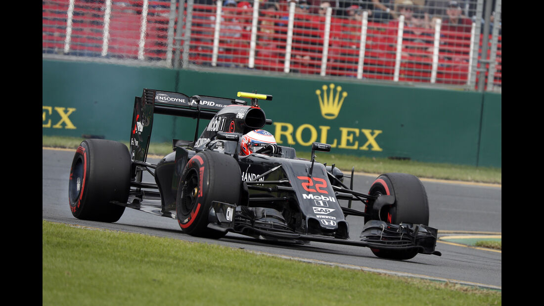 Jenson Button - McLaren - Formel 1 - GP Australien - Melbourne - 19. März 2016