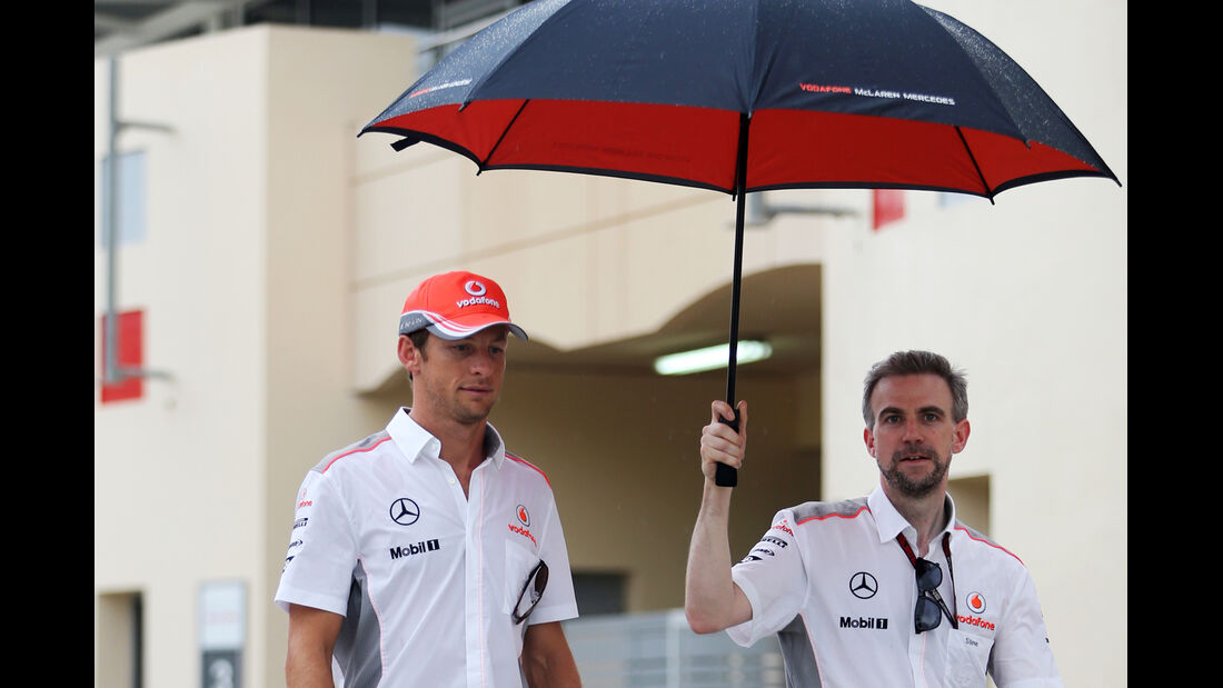 Jenson Button - McLaren - Formel 1 - GP Bahrain - 18. April 2013