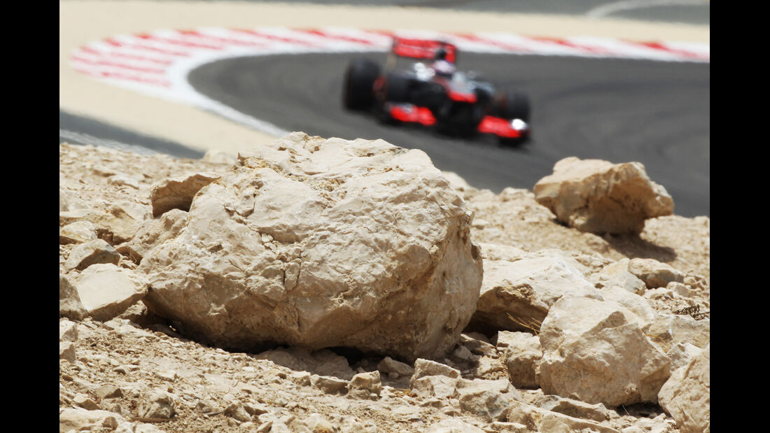 Jenson Button - McLaren - Formel 1 - GP Bahrain - 19. April 2013