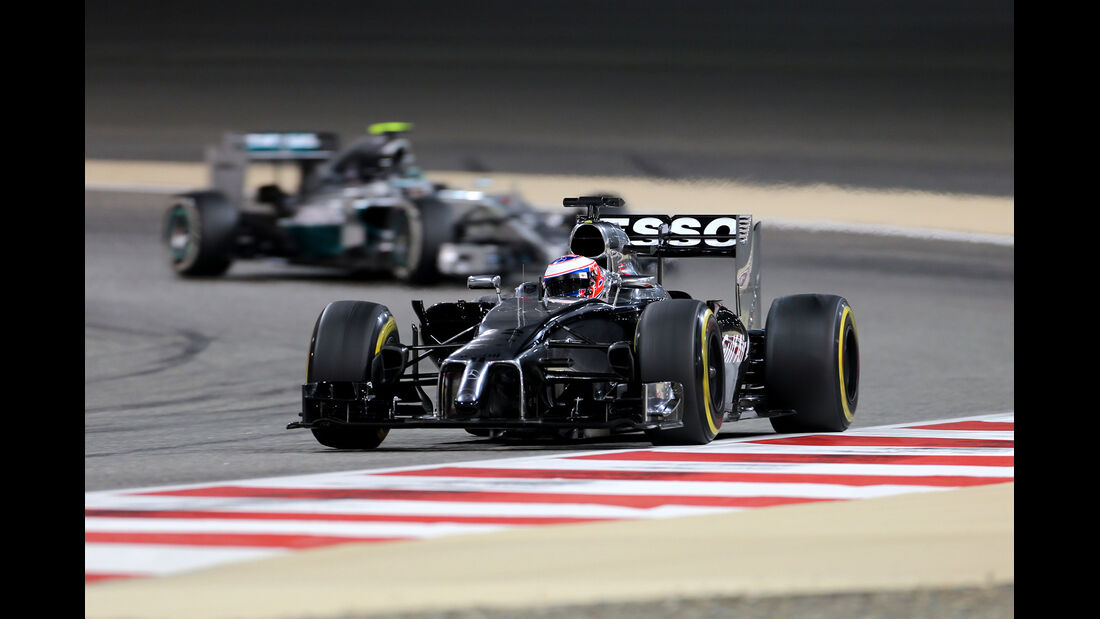 Jenson Button - McLaren - Formel 1 - GP Bahrain - Sakhir - 4. April 2014