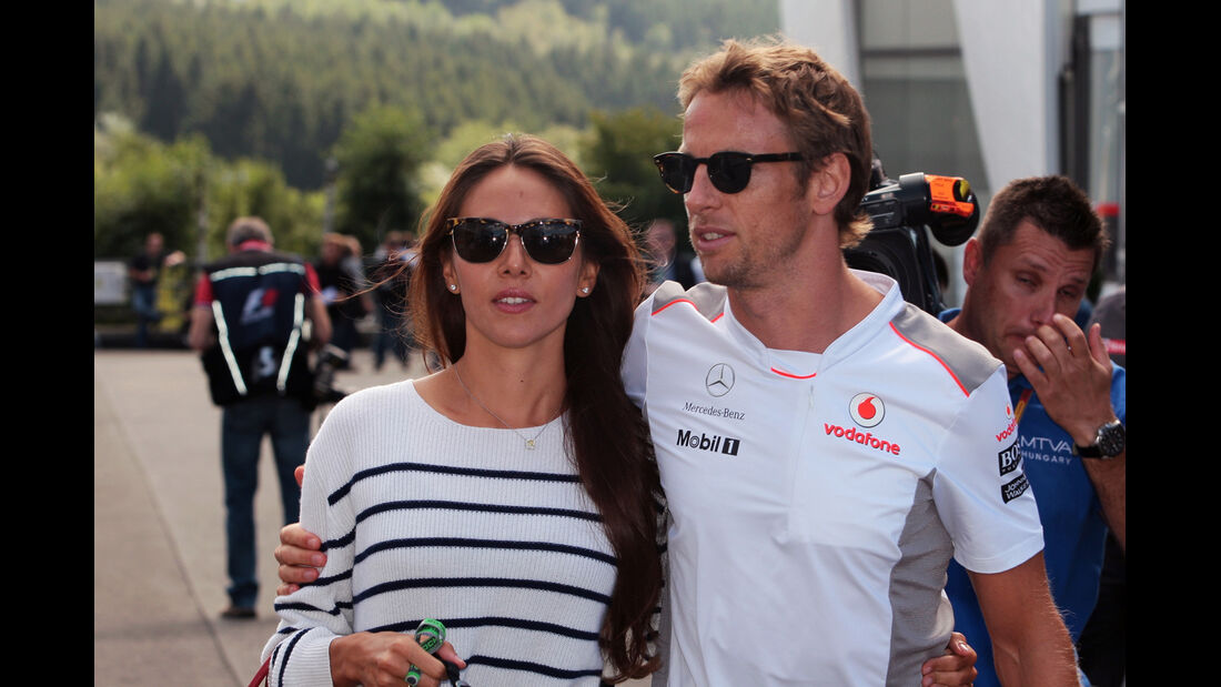 Jenson Button - McLaren - Formel 1 - GP Belgien - Spa - 30.8.2012