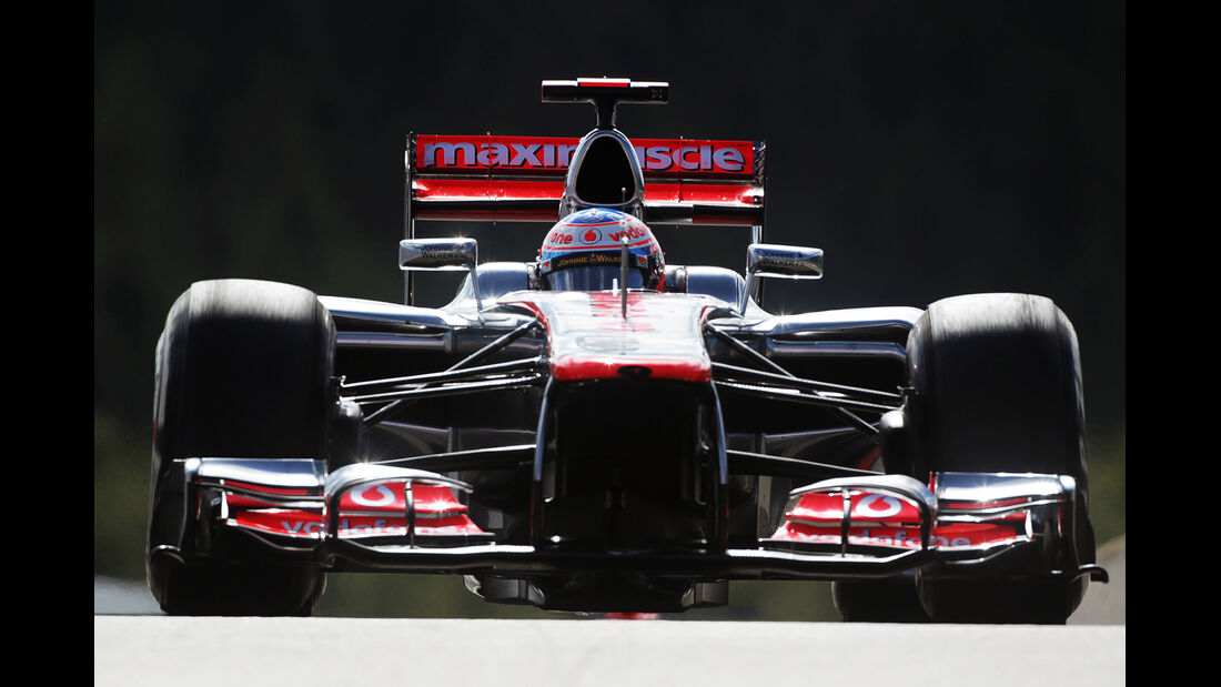 Jenson Button - McLaren - Formel 1 - GP Belgien - Spa-Francorchamps - 1. September 2012