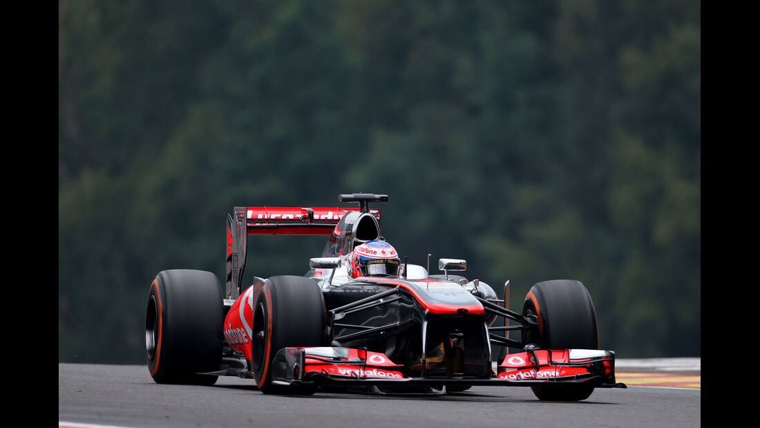 Jenson Button - McLaren - Formel 1 - GP Belgien - Spa Francorchamps - 23. August 2013