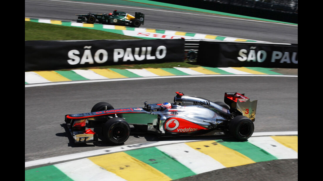 Jenson Button - McLaren - Formel 1 - GP Brasilien - Sao Paulo - 23. November 2012