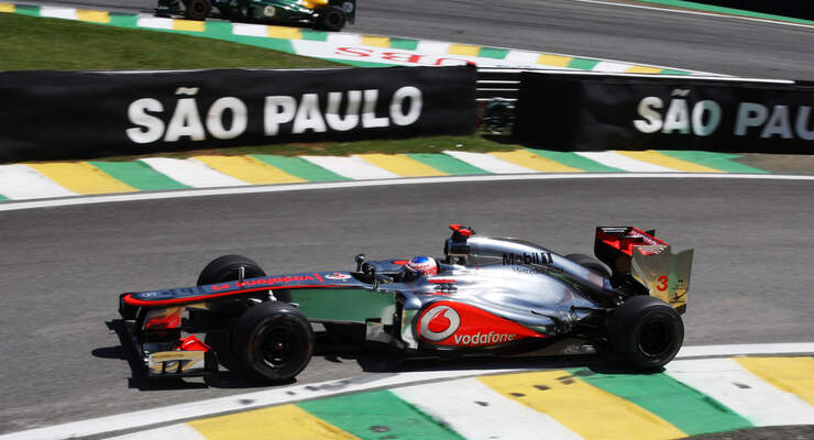 Jenson Button - McLaren - Formel 1 - GP Brasilien - Sao Paulo - 23. November 2012