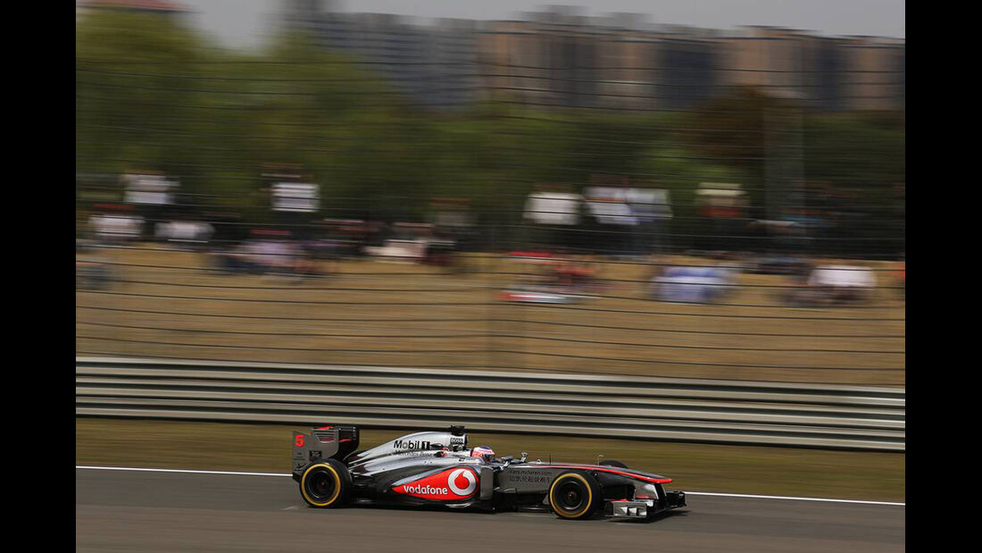 Jenson Button - McLaren - Formel 1 - GP China - 13. April 2013