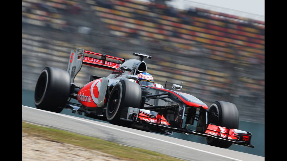 Jenson Button - McLaren - Formel 1 - GP China - 13. April 2013