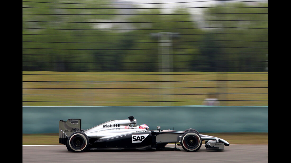 Jenson Button - McLaren - Formel 1 - GP China - Shanghai - 18. April 2014