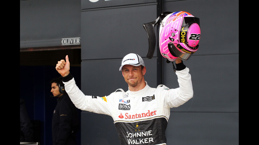 Jenson Button - McLaren - Formel 1 - GP England - Silverstone - 5. Juli 2014