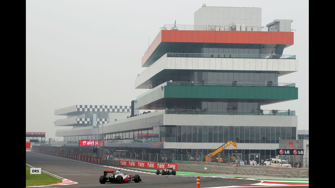 Jenson Button - McLaren - Formel 1 - GP Indien - 25. Oktober 2013