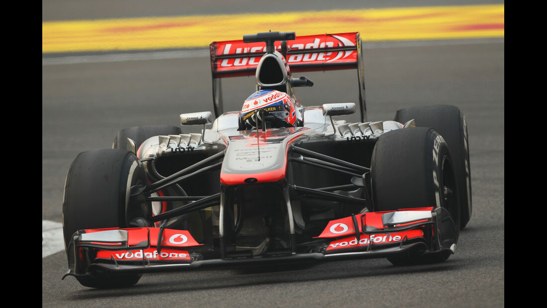 Jenson Button - McLaren - Formel 1 - GP Indien - 25. Oktober 2013