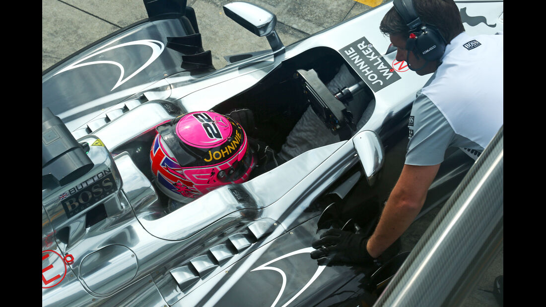 Jenson Button - McLaren - Formel 1 - GP Italien - 5. September 2014